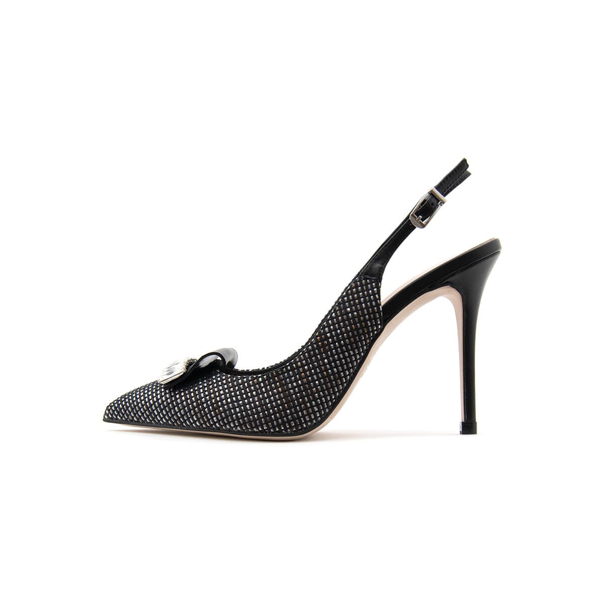 Γόβες Fardoulis LEATHER SLINGBACK HIGH HEEL PUMPS WOMEN