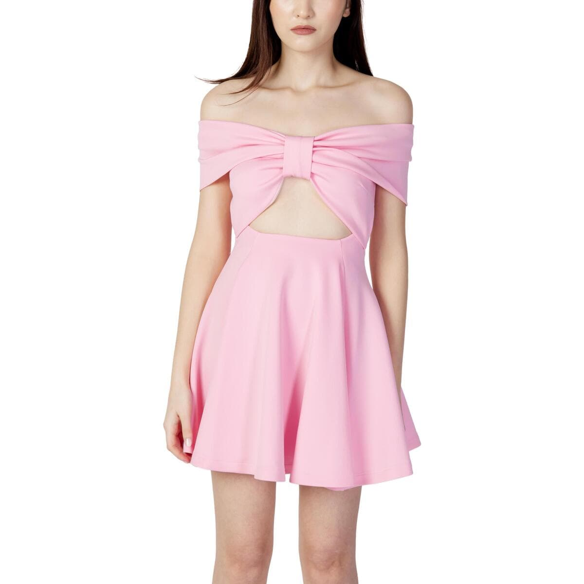 Κοντά Φορέματα Aniye By RIBBON DRESS SIENNA 185732