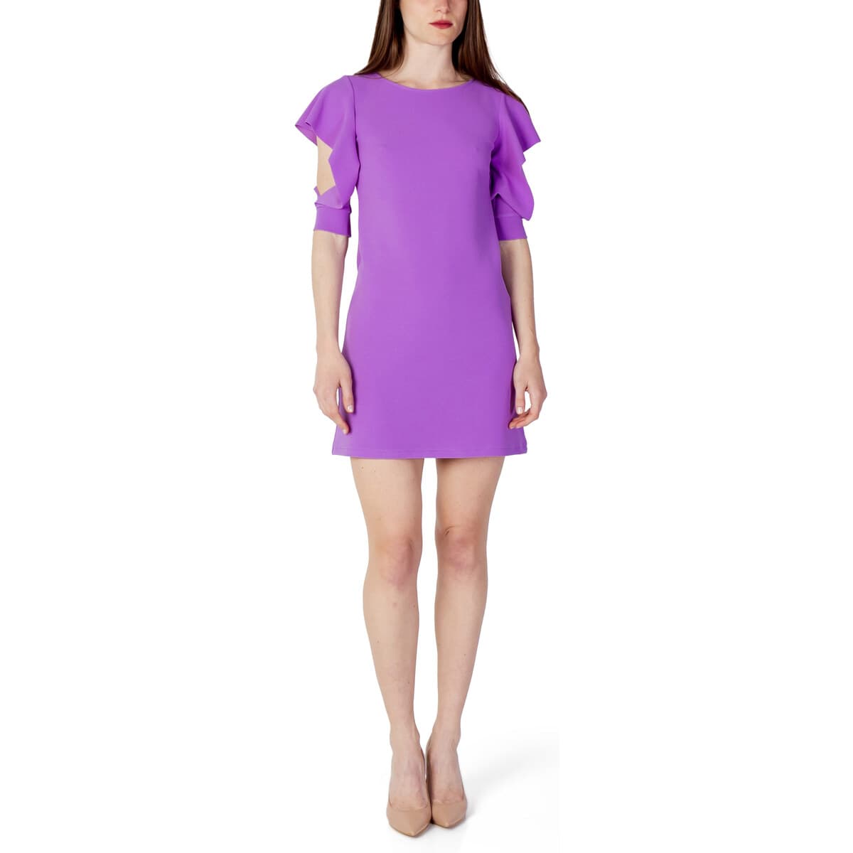 Κοντά Φορέματα Rinascimento TINTA UNITA CFC0112723