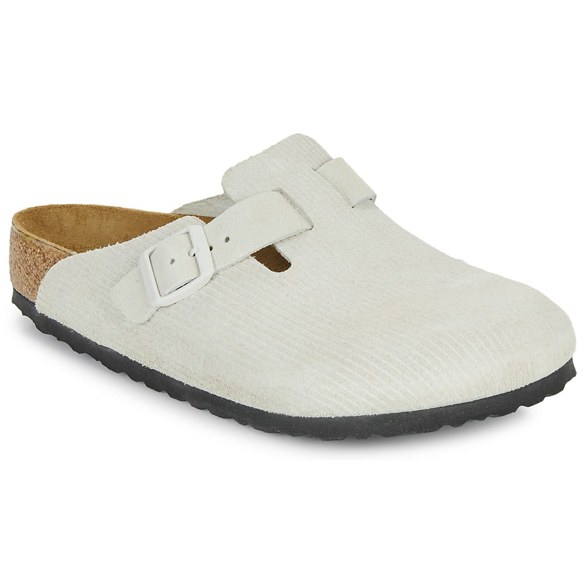 Τσόκαρα BIRKENSTOCK Boston LEVE Corduroy Antique White