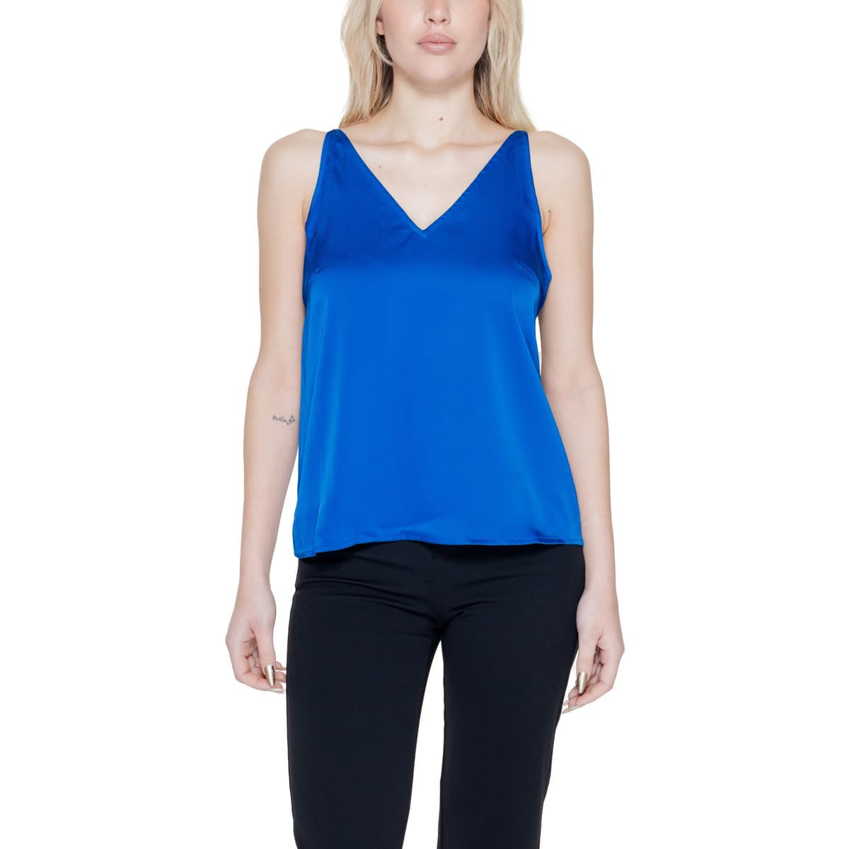 Μπλούζα Vila VIRAVENNA V-NECK STRAP TOP/DC 14097228
