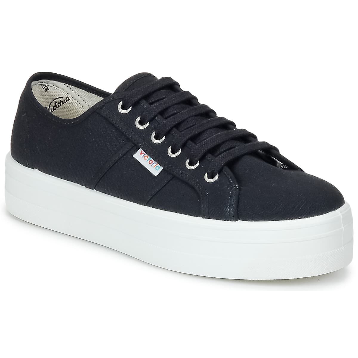 Xαμηλά Sneakers Victoria BLUCHER LONA PLATAFORMA