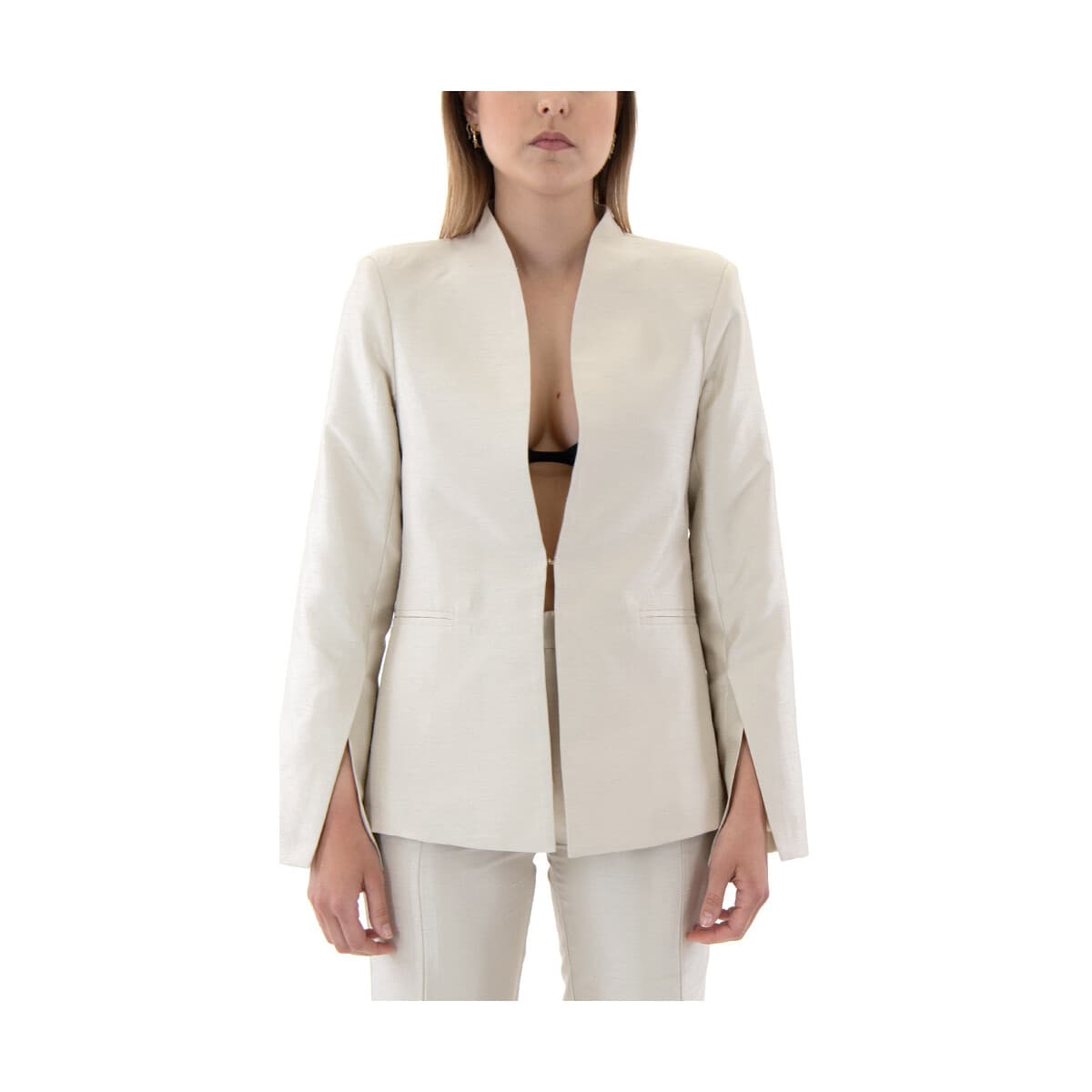 Σακάκια C.manolo PADDED SHOULDER BLAZER WOMEN