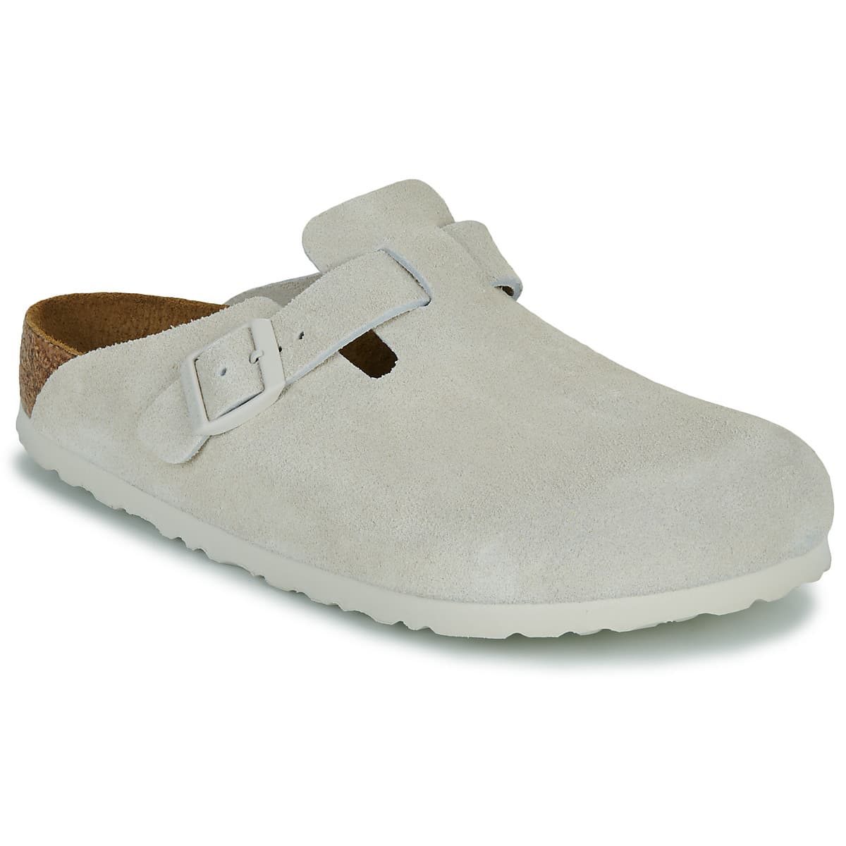 Τσόκαρα BIRKENSTOCK Boston SFB LEVE Antique White