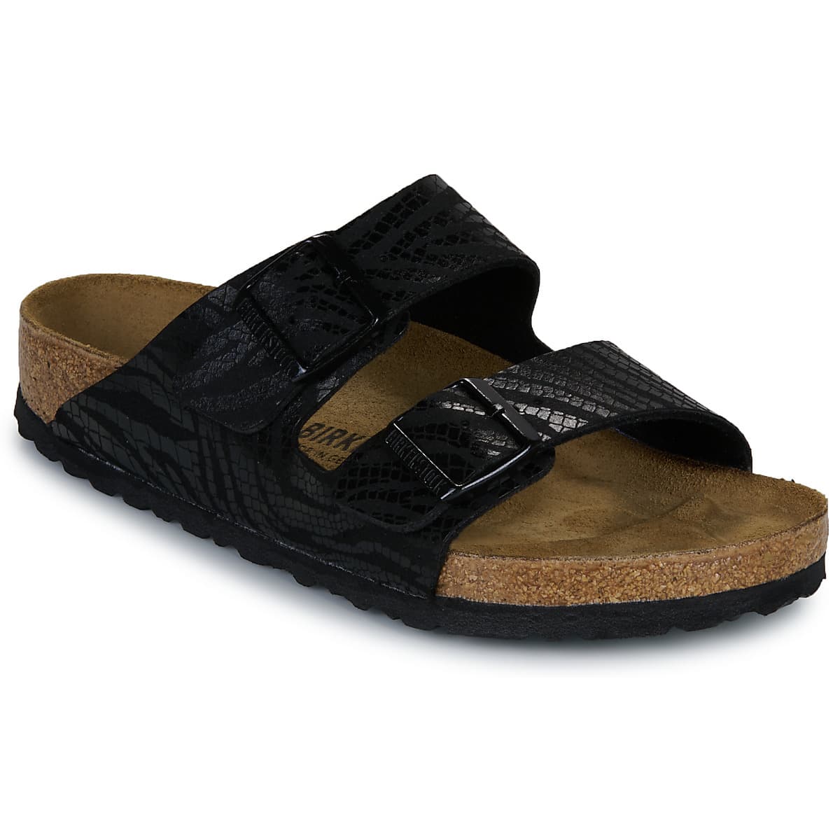 Mules BIRKENSTOCK Arizona SYN Soft Zebra Black