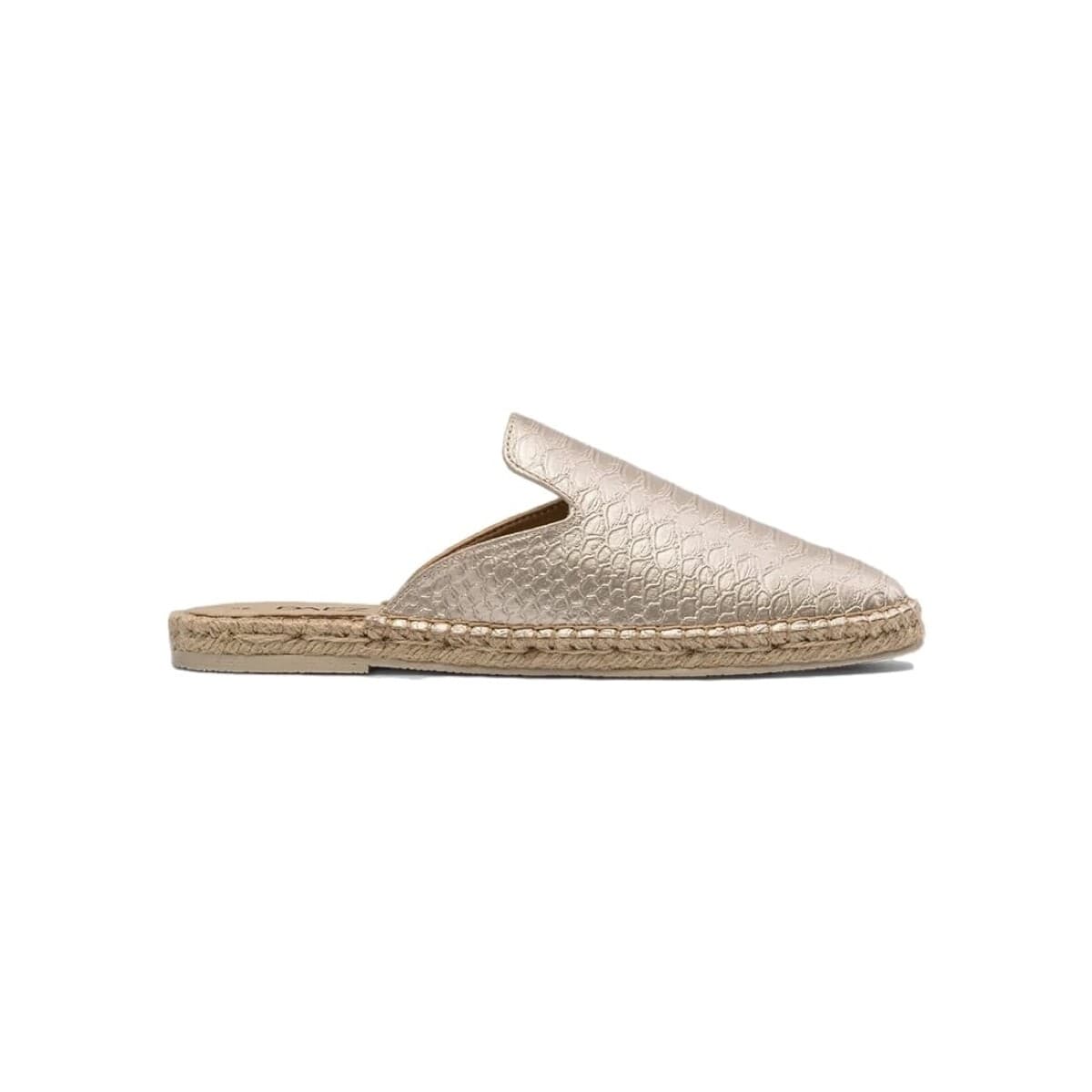 Εσπαντρίγιες Paez Mule W - Vegan Leather Snake Gold