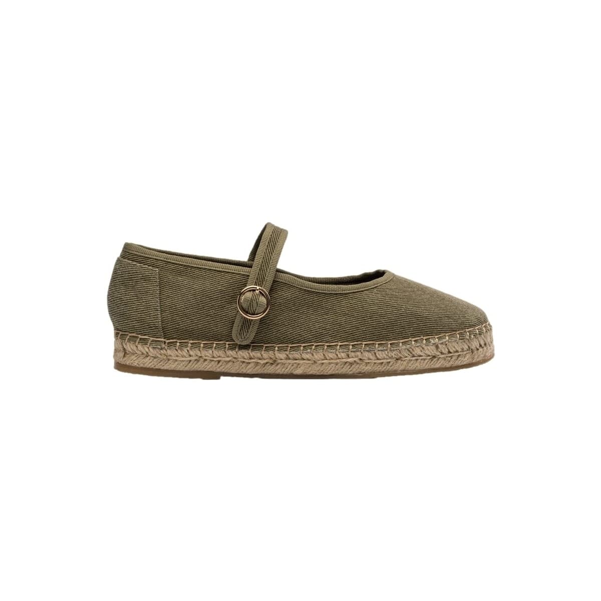 Μπαλαρίνες Paez Mary Jane Raw W - Essential Khaki