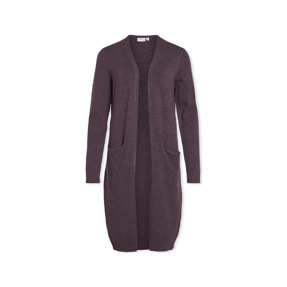 Παλτό Vila Noos Ril Long Cardigan - Plum Perfect
