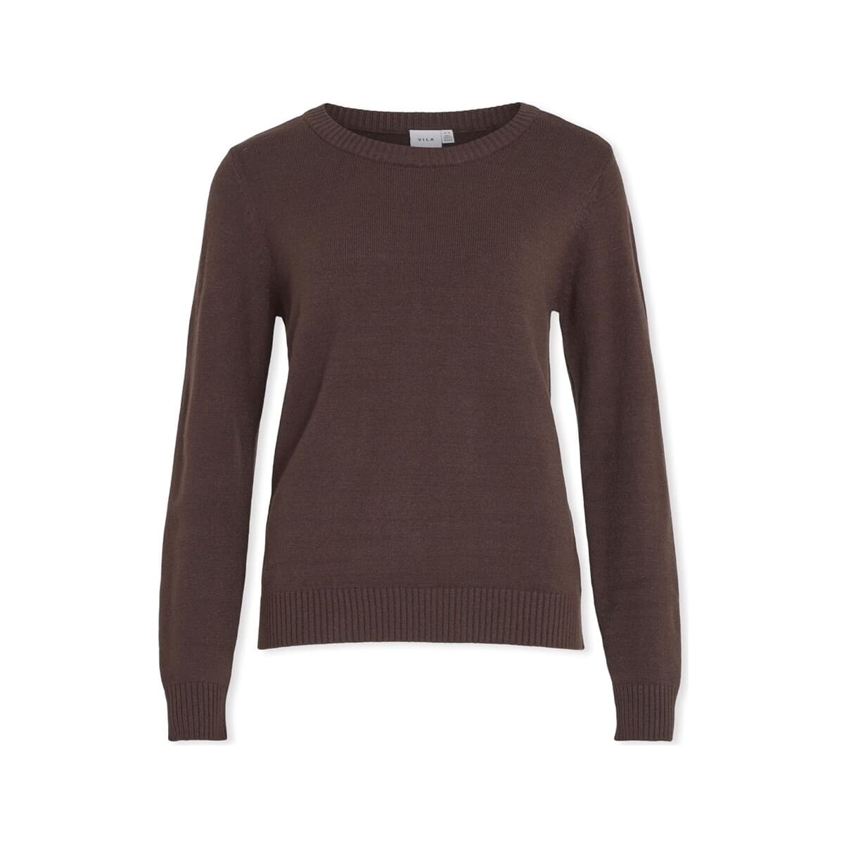 Πουλόβερ Vila Noos Ril O-Neck L/S - Coffee Bean