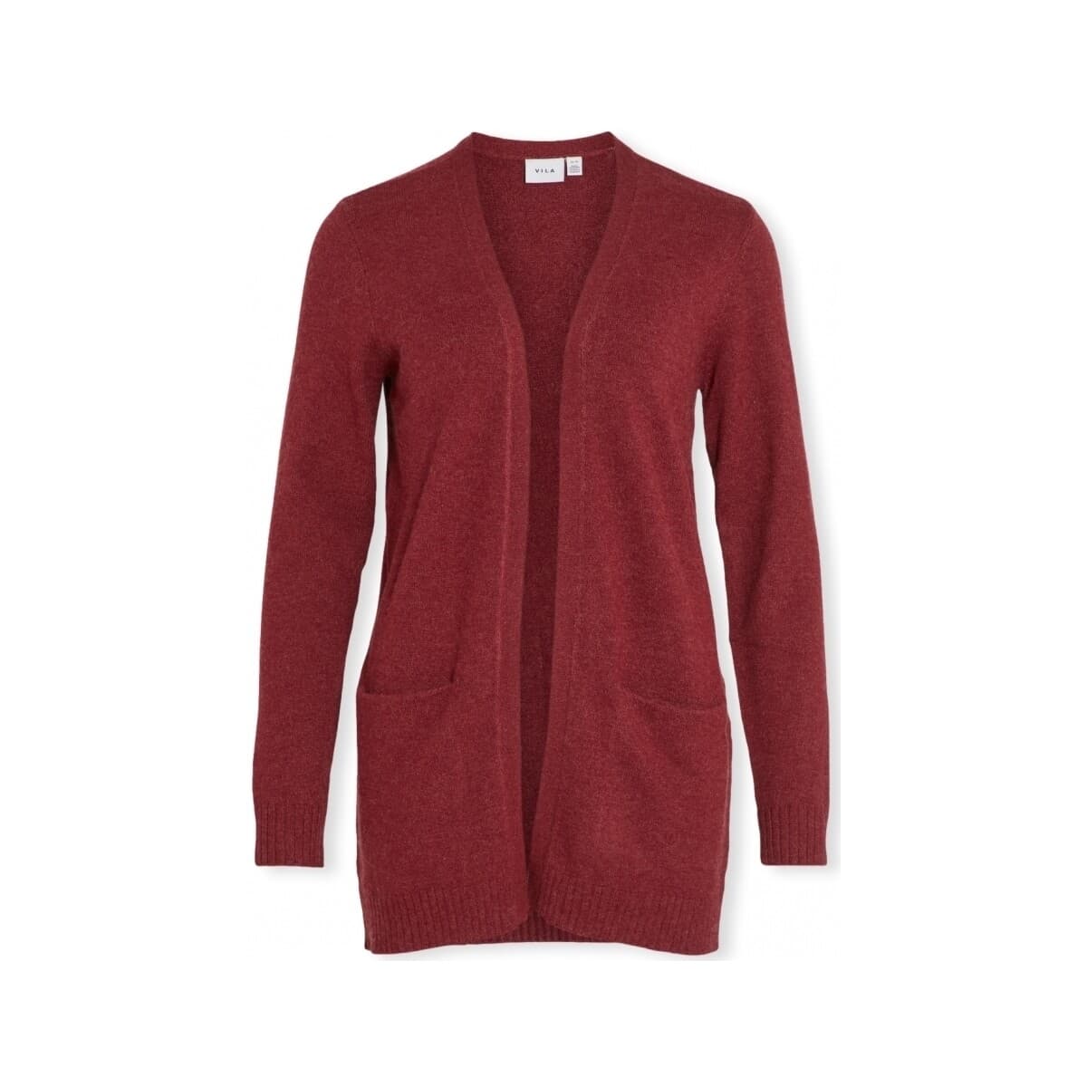 Παλτό Vila Noos Ril Cardigan - Cabernet