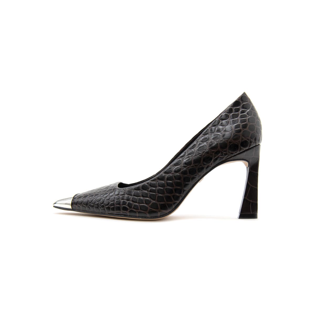 Γόβες Carrano E67486 CROCO LEATHER HIGH HEEL PUMPS WOMEN