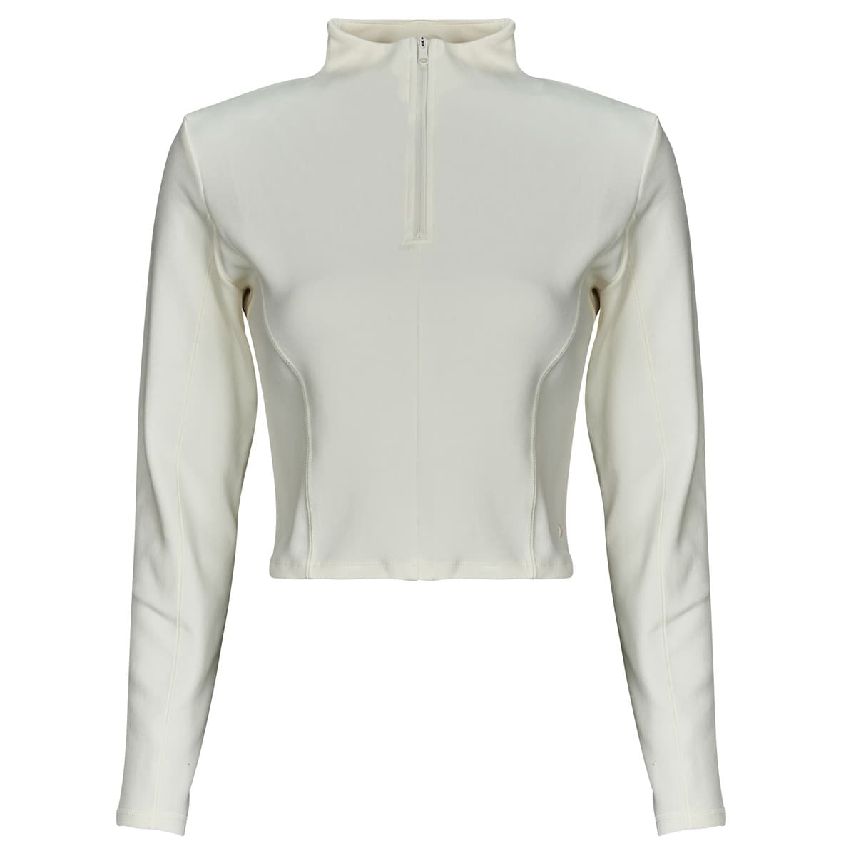 Μπλούζα Converse HALF-ZIP MOCK NECK LONG SLEEVE TOP