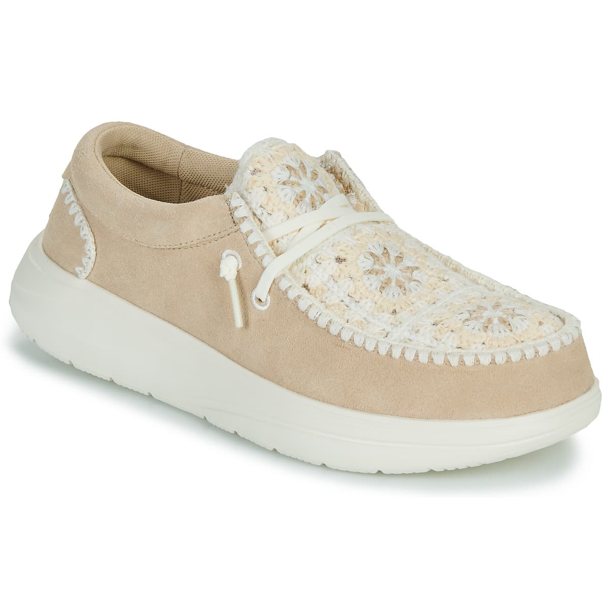 Slip on HEYDUDE Wendy COMF Suede Crochet
