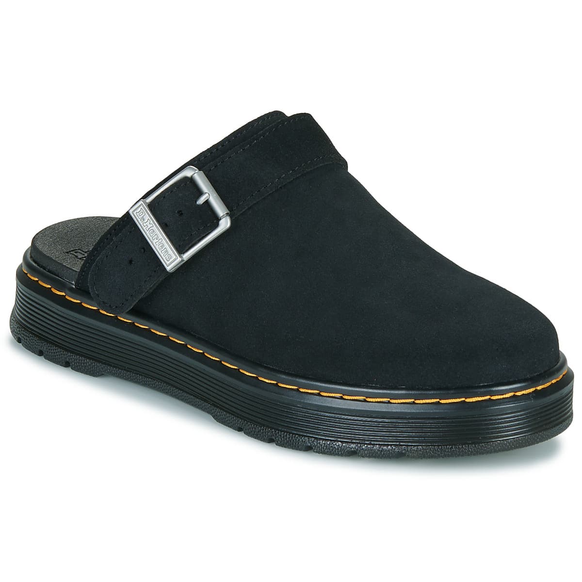 Τσόκαρα Dr. Martens Brookline Mule Black Bronx Suede