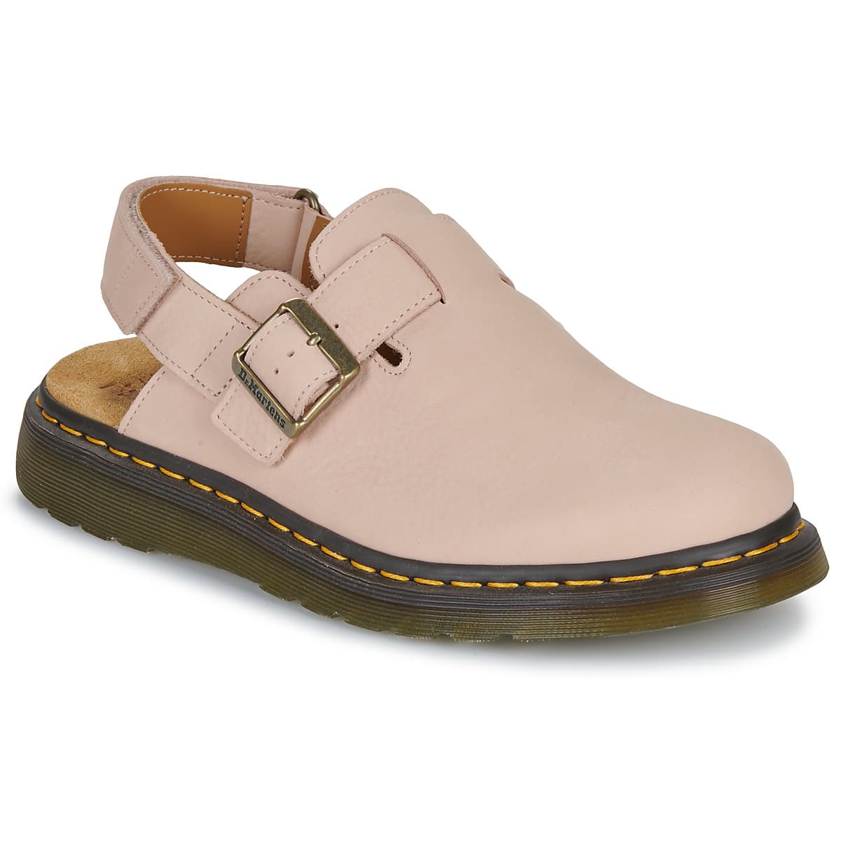 Τσόκαρα Dr. Martens Jorge II Mule Powder Pink Milled Nubuck