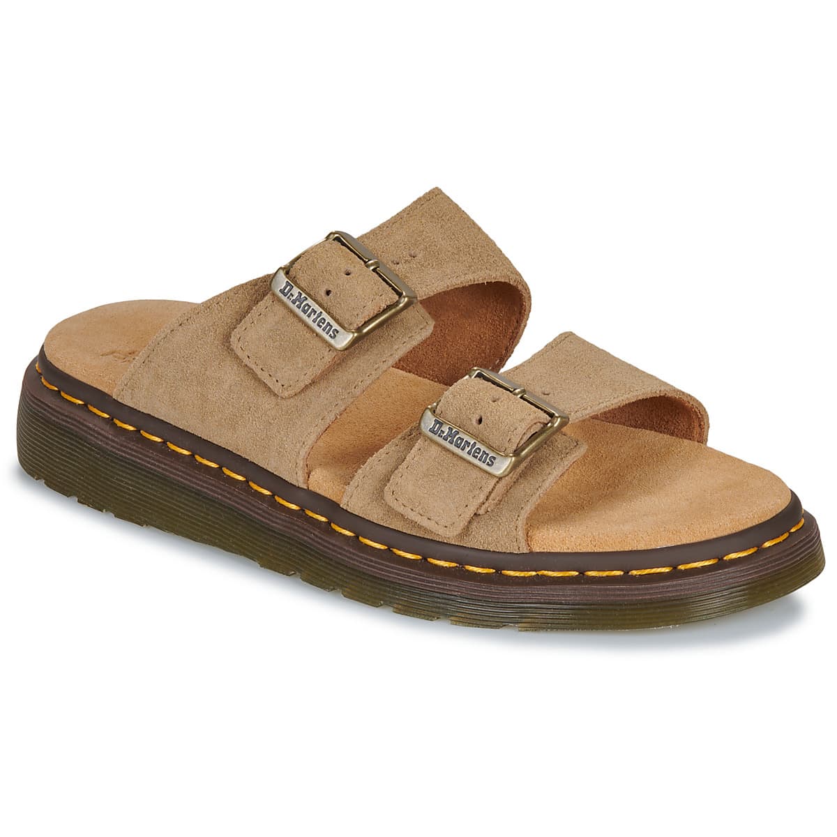 Mules Dr. Martens Josef Savannah Tan Bronx Suede