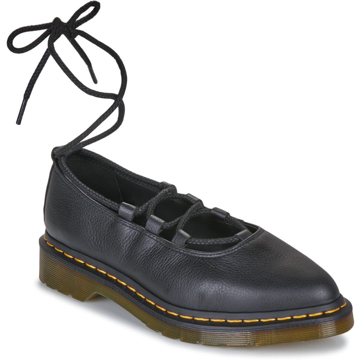 Μπαλαρίνες Dr. Martens Elphie II Lace Up Black Virginia