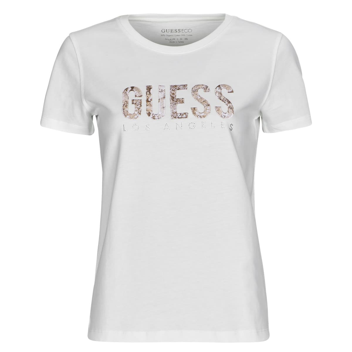 T-shirt με κοντά μανίκια Guess PYTHON LOGO