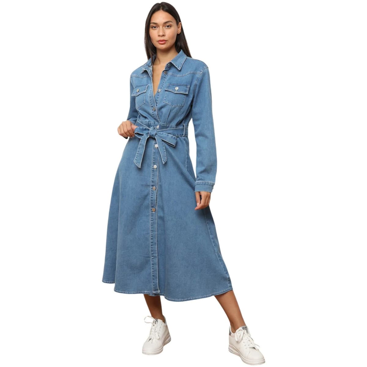 Φορέματα La Modeuse 72442_P170052
