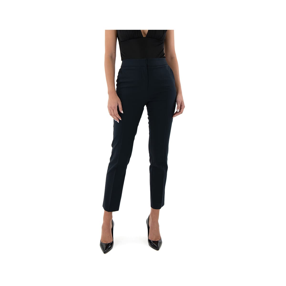 Παντελόνια My T Wearables HIGH WAIST SLIM FIT CHINO PANTS WOMEN