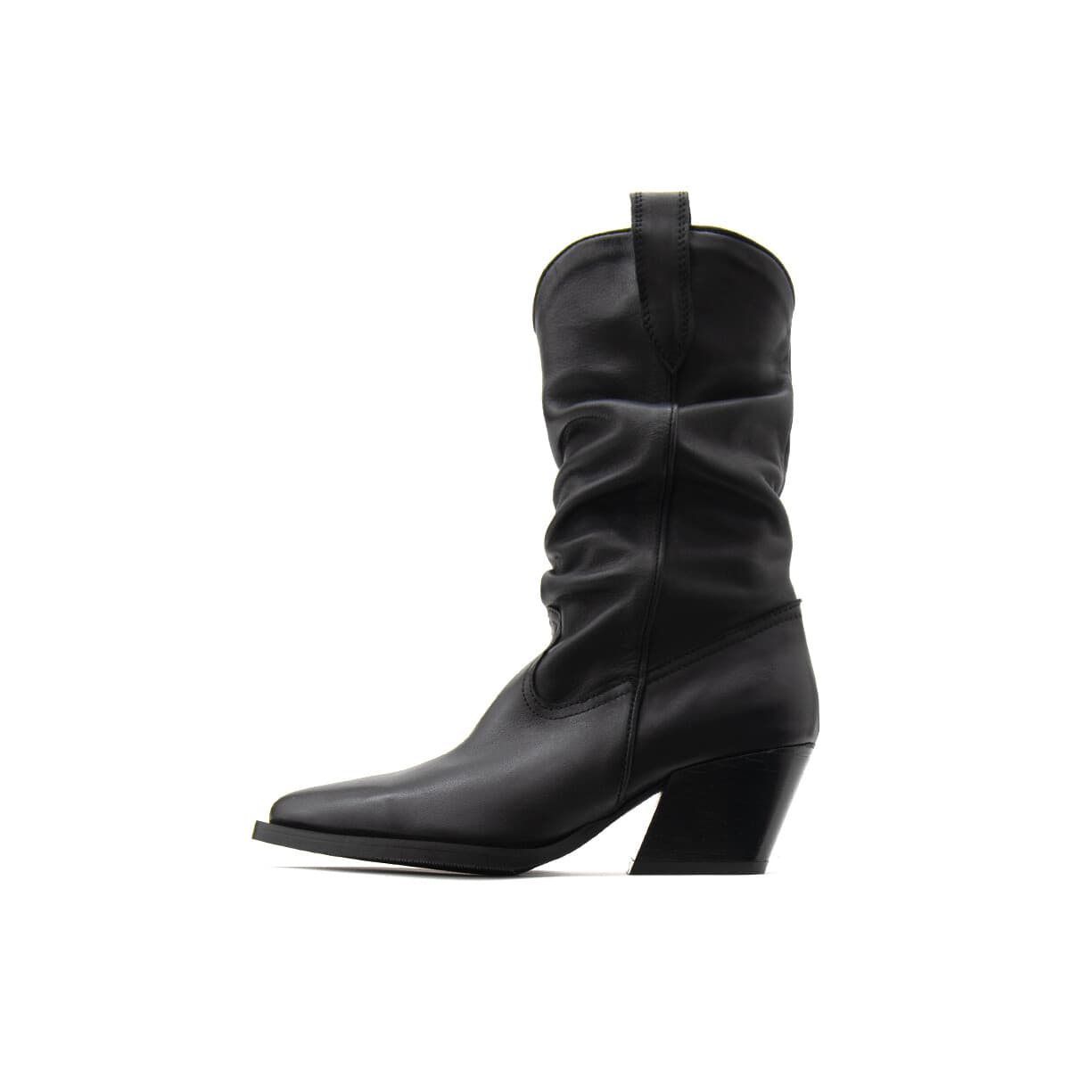 Μποτάκια/Low boots Inuovo LEATHER MID HEEL ANKLE BOOTS WOMEN