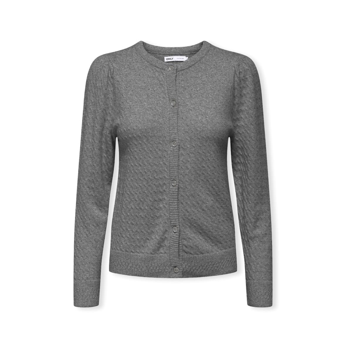 Πουλόβερ Only Katia Life Knit - Medium Grey Melange