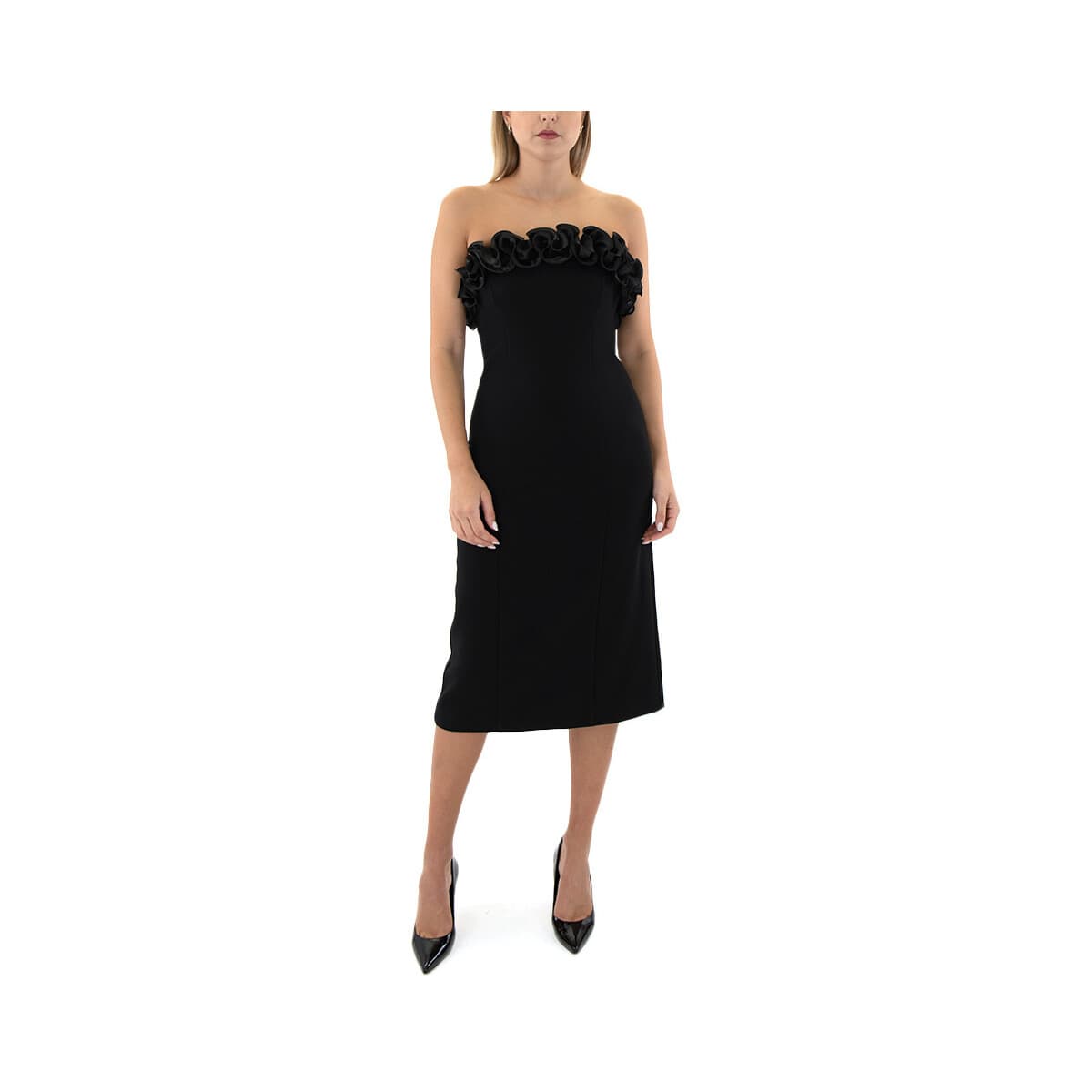 Φορέματα Twenty-29 STRAPLESS MIDI DRESS WOMEN