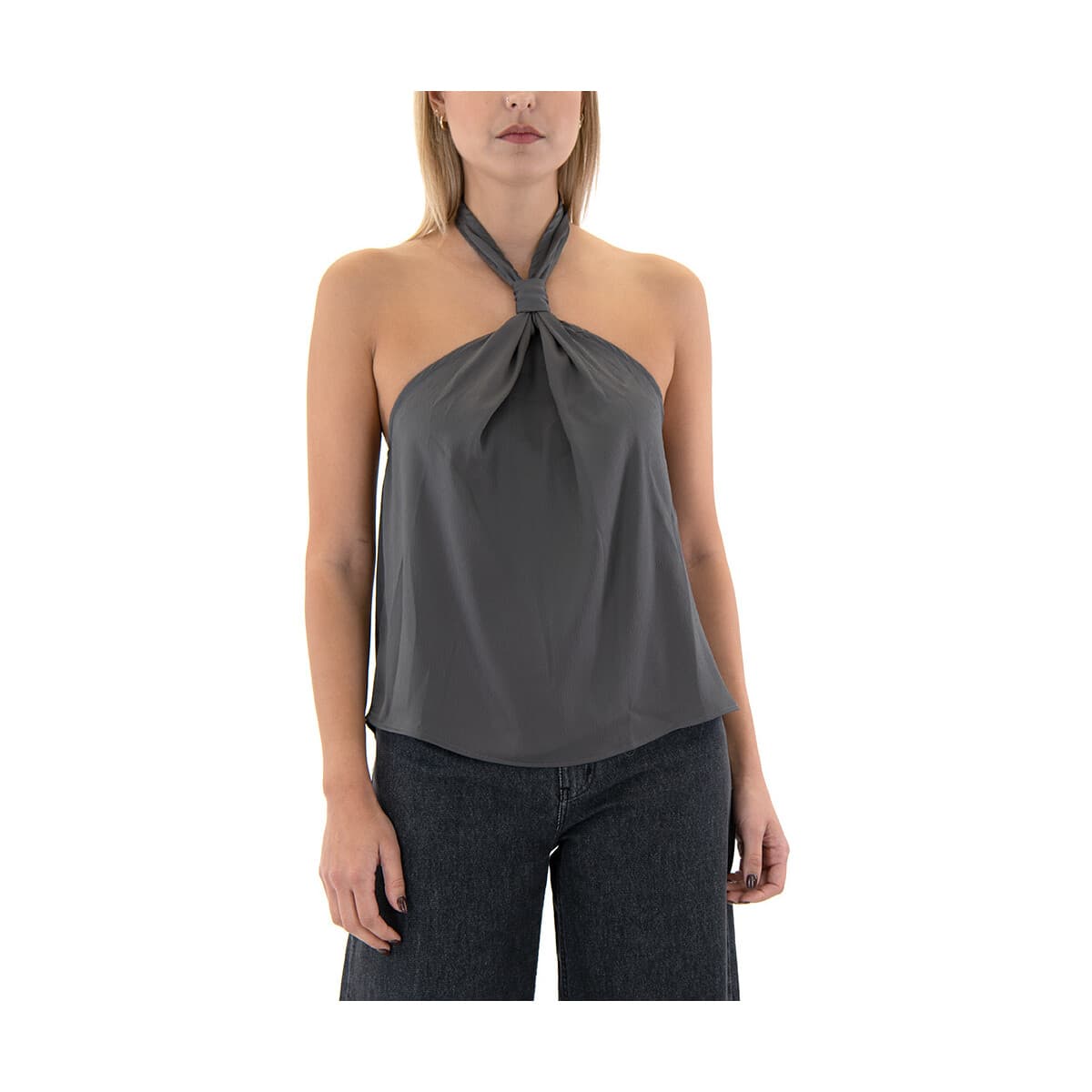 Μπλουζάκια με μακριά μανίκια My T Wearables OFF SHOULDER CROP TOP WOMEN