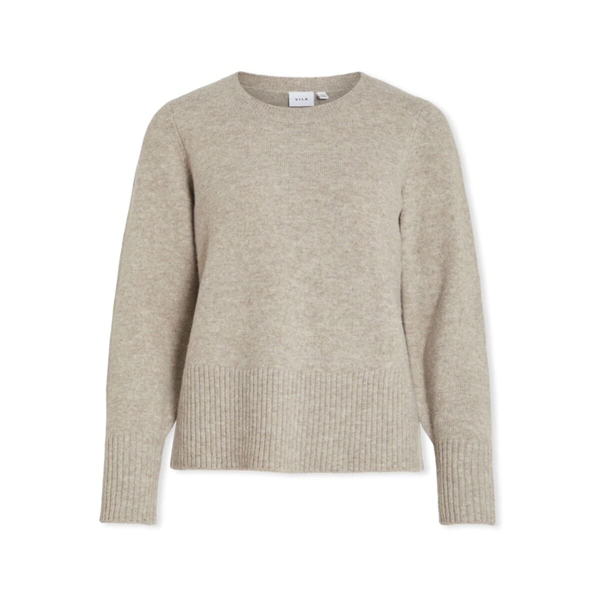 Πουλόβερ Vila Primia Knit - Natural Melange
