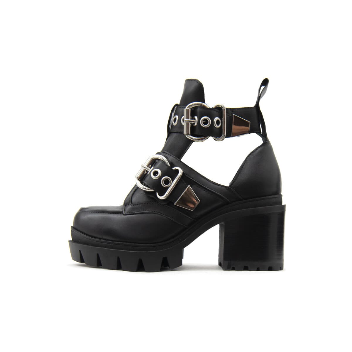 Μποτάκια/Low boots Jeffrey Campbell CRAVEL LO MID HEEL ANKLE BOOTS WOMEN