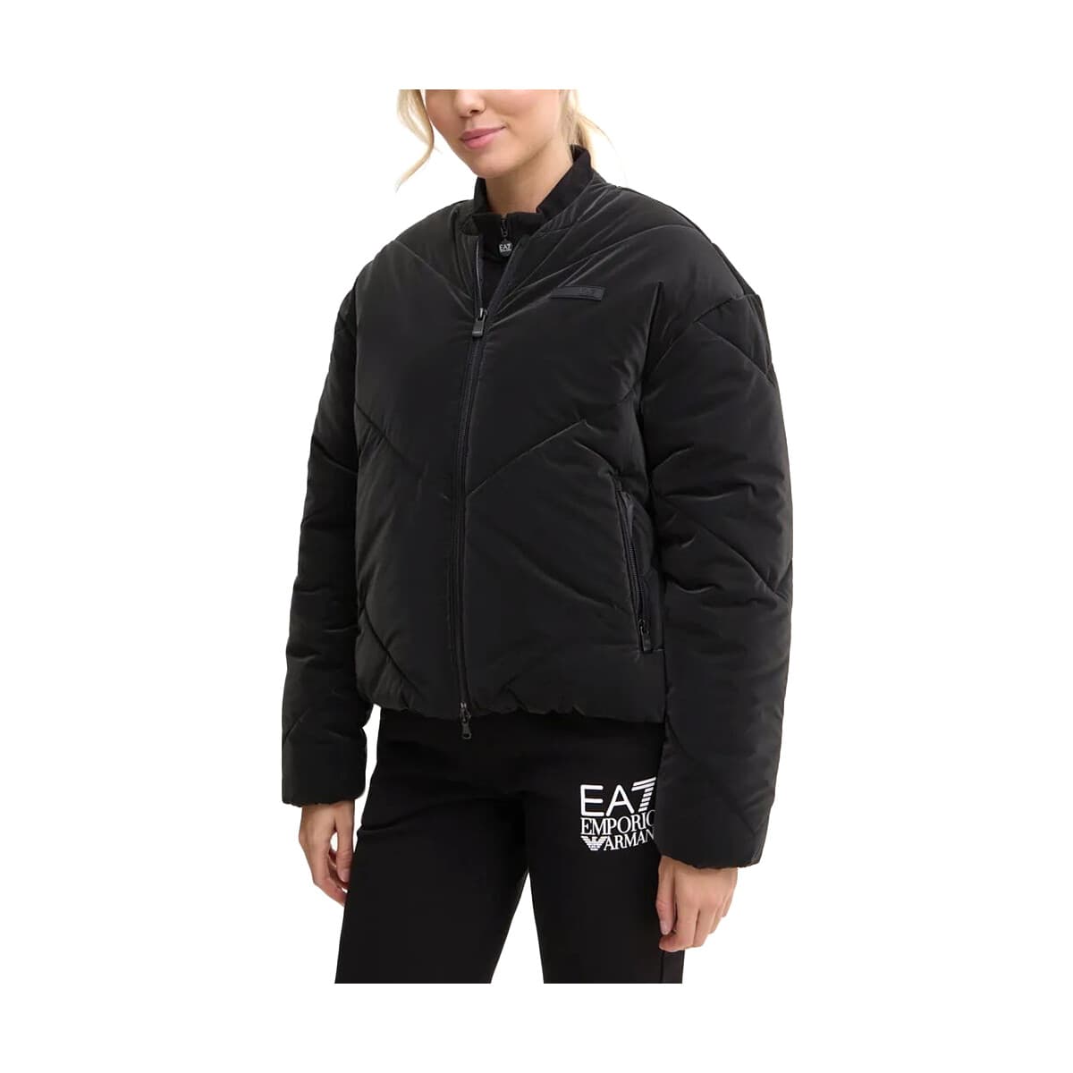 Χοντρό μπουφάν Ea7 Emporio Armani PUFFER JACKET WOMEN