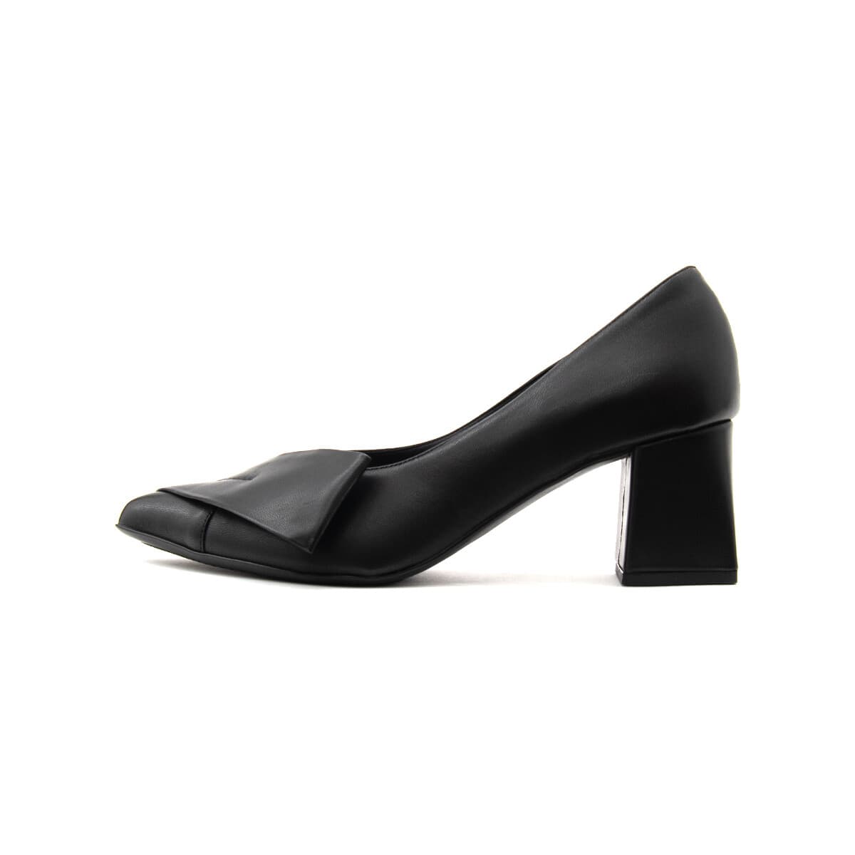 Γόβες Bacali Collection LEATHER MID HEEL PUMPS WOMEN