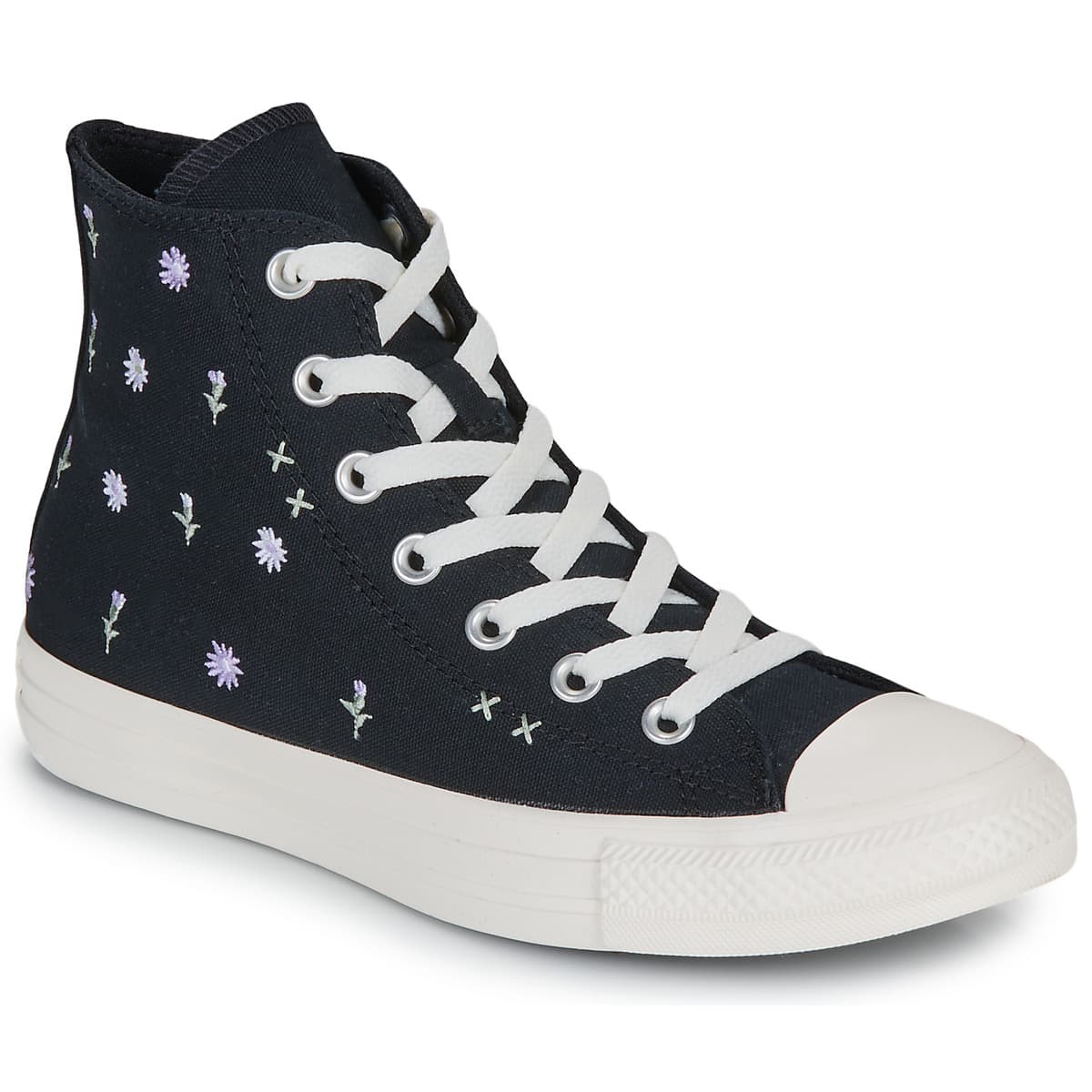 Ψηλά Sneakers Converse CHUCK TAYLOR ALL STAR EMBROIDERED FLOWERS