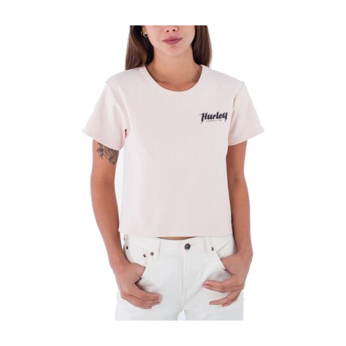 T-shirts & Polos Hurley TOMGIRL BABY RIB TEE