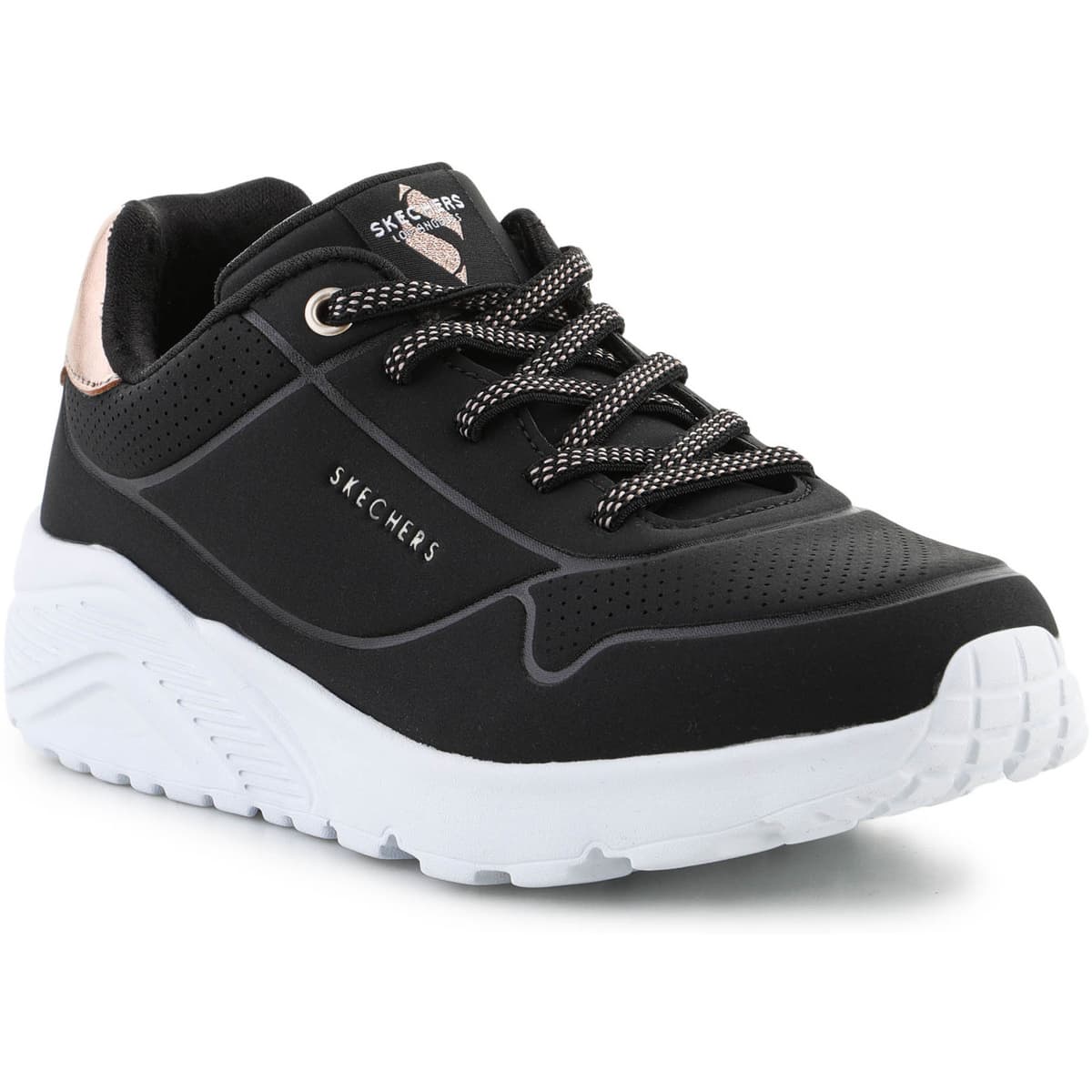 Σανδάλια Skechers Uno Lite Metallic Mode 310384L-BLK Black