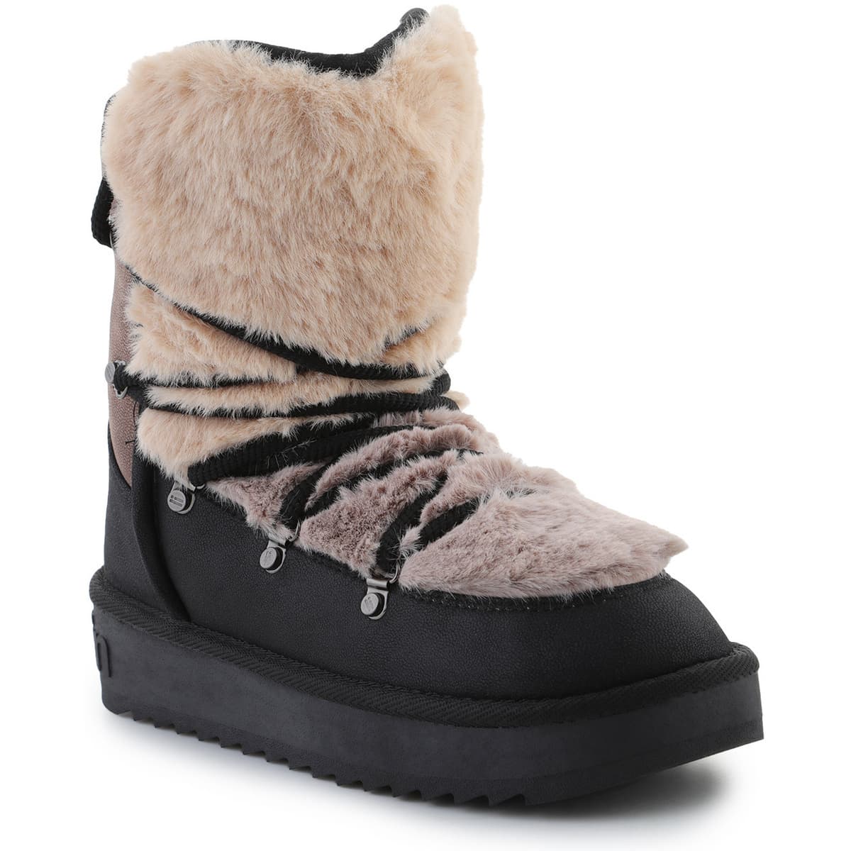 Μπότες D.Franklin Nordic TRK Fur DFSH370012-Black