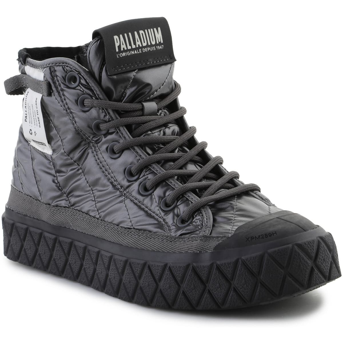 Ψηλά Sneakers Palladium Palla Ace Re-Quilt W 94325-048-M Gun Metal