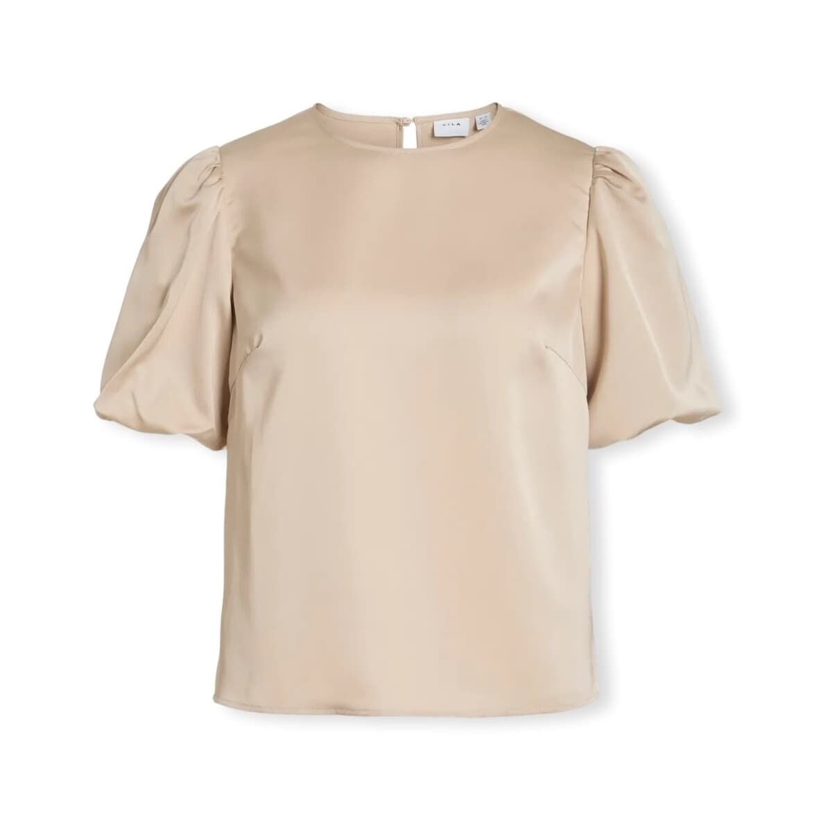 Μπλούζα Vila Noos Top Ellette - Cement