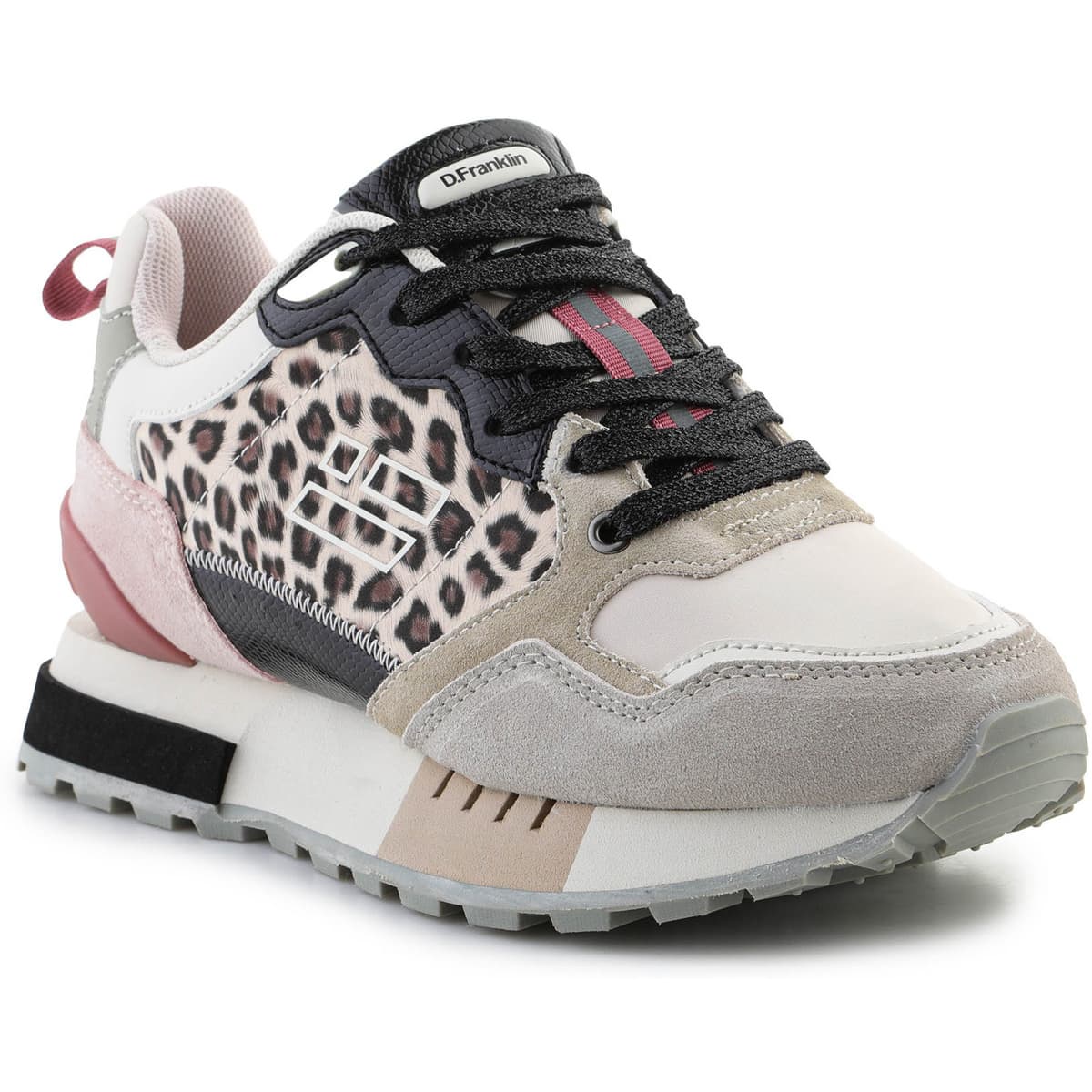 Xαμηλά Sneakers D.Franklin Vibla Zig Flag Leo Beige DFSH378002-BEIG