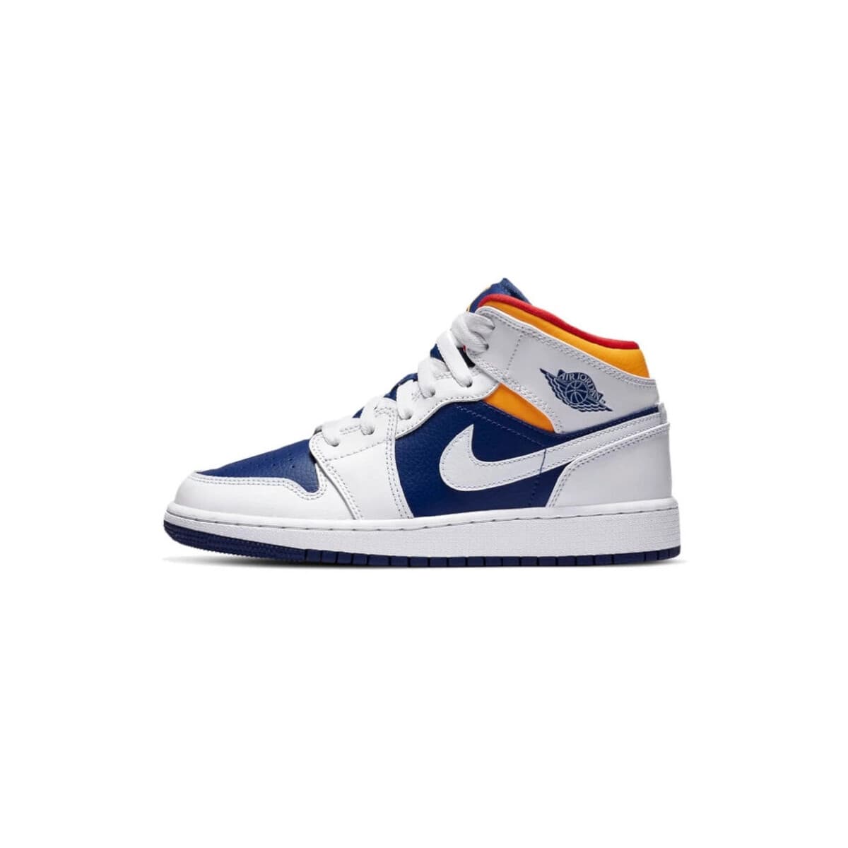 Sneakers Nike 1 Mid White Laser Orange Deep Royal Blue