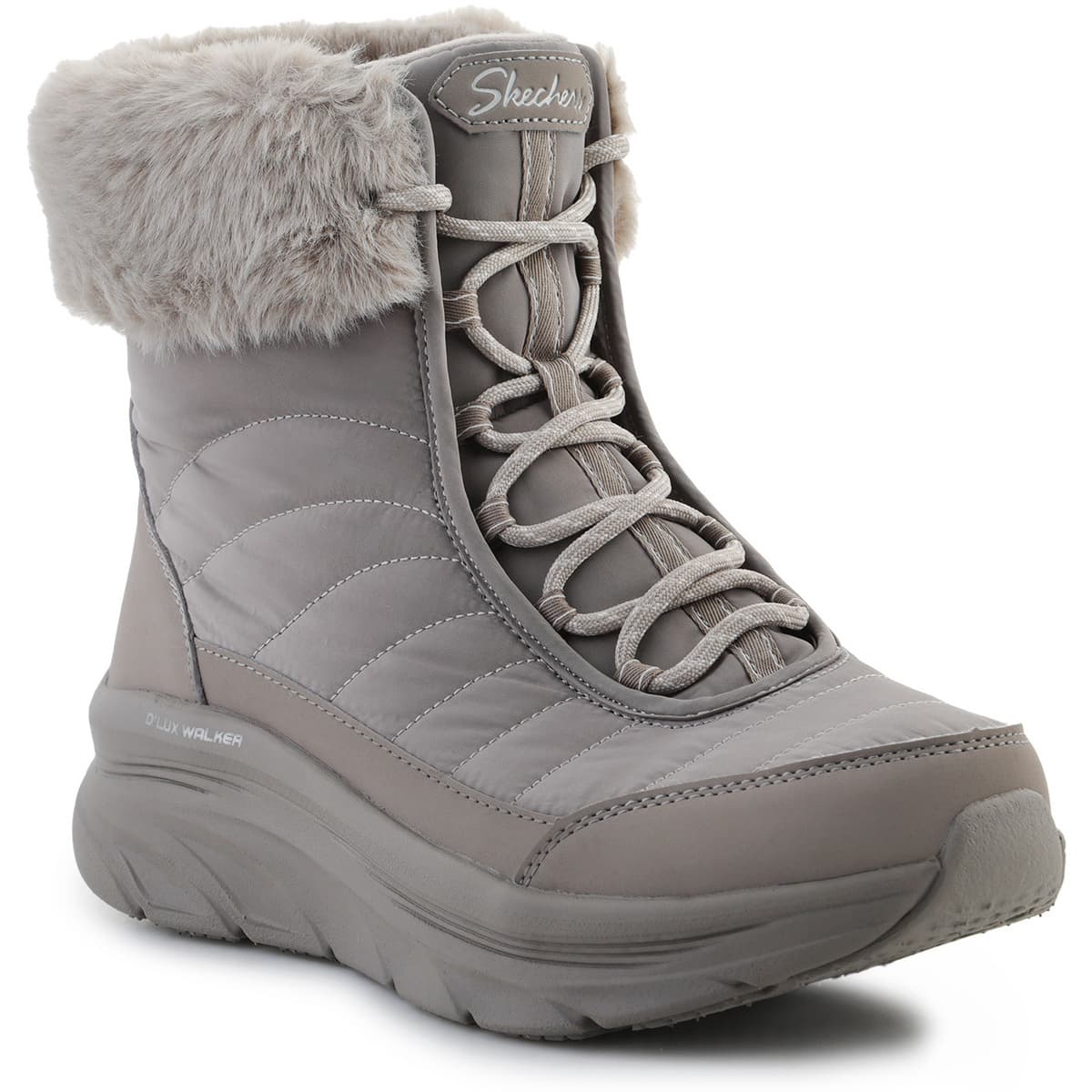 Μπότες Skechers Botki Winter Solstice 167388-DKTP Dark Taupe