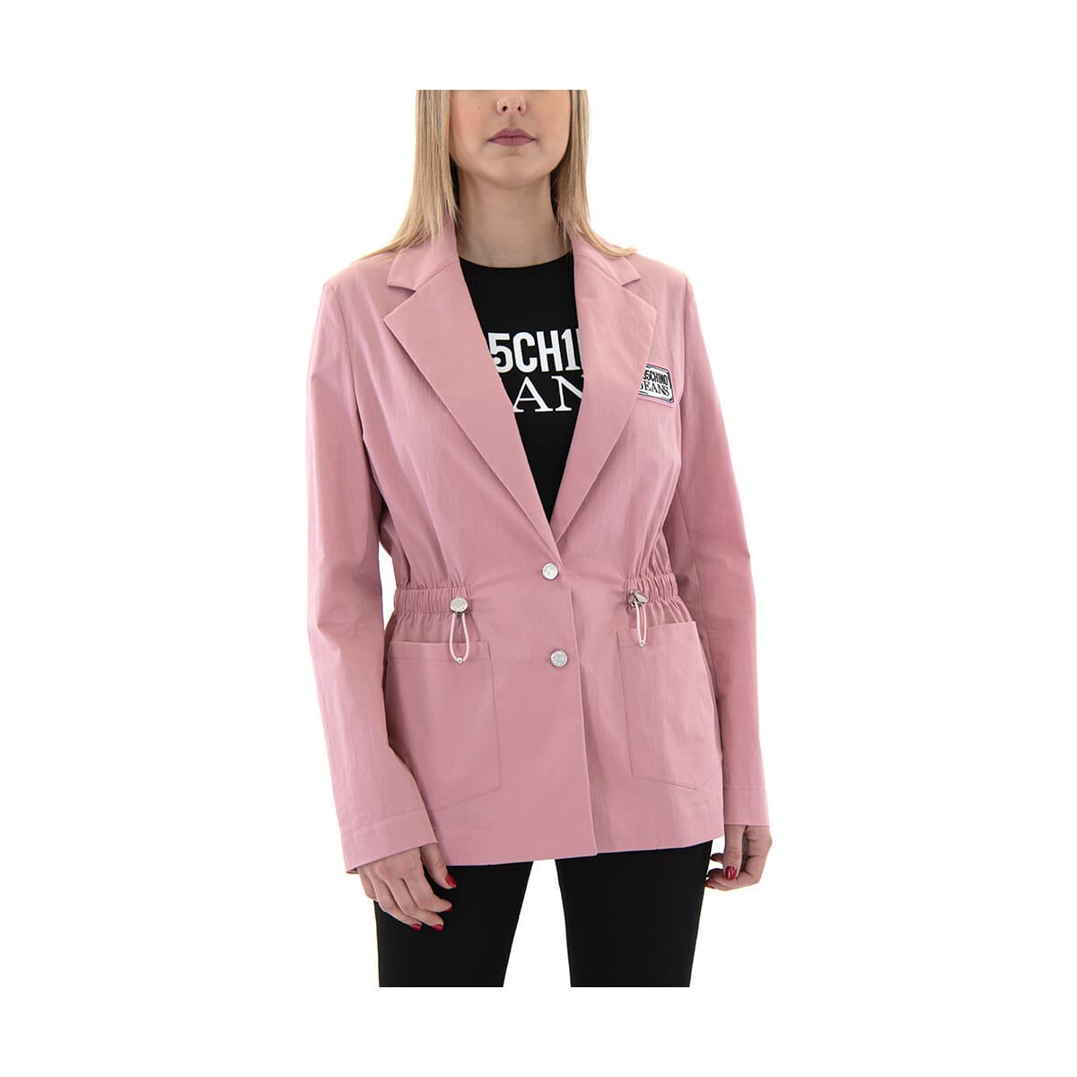 Χοντρό μπουφάν Moschino BLAZER WOMEN JEANS