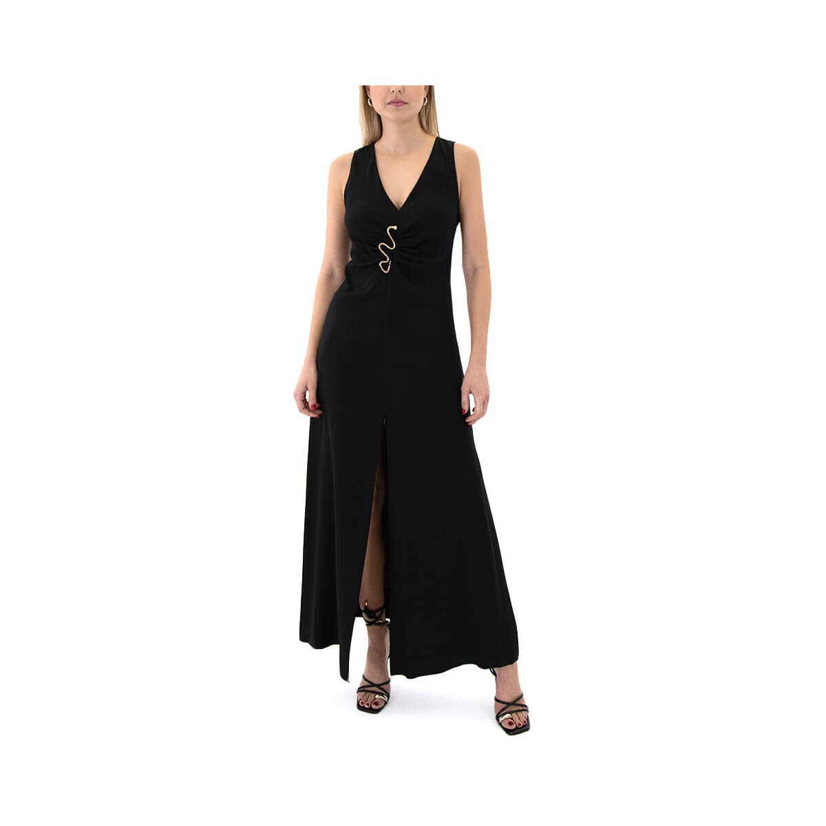 Φορέματα Access Fashion V NECK SLEEVELESS MAXI DRESS WOMEN
