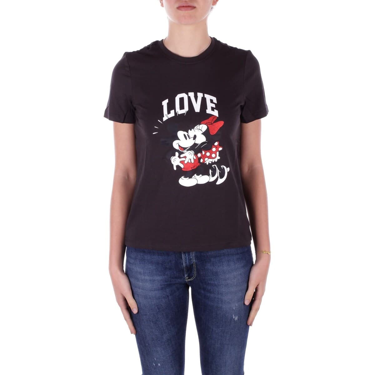 T-shirt με κοντά μανίκια Only 15317991