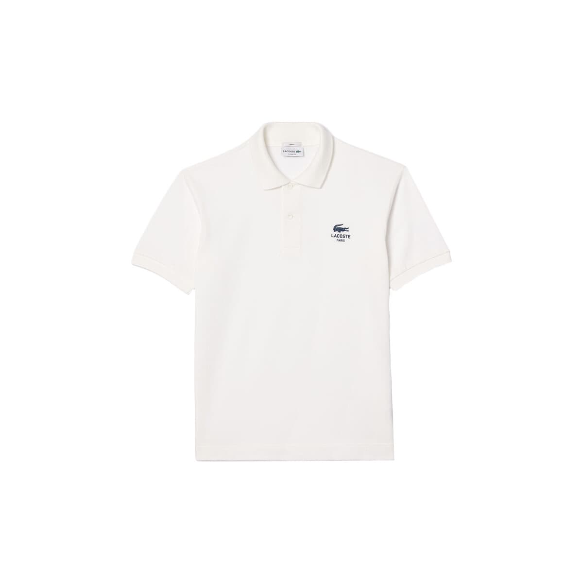 T-shirt με κοντά μανίκια Lacoste SIGNATURE PRINT POLO T-SHIRT UNISEX
