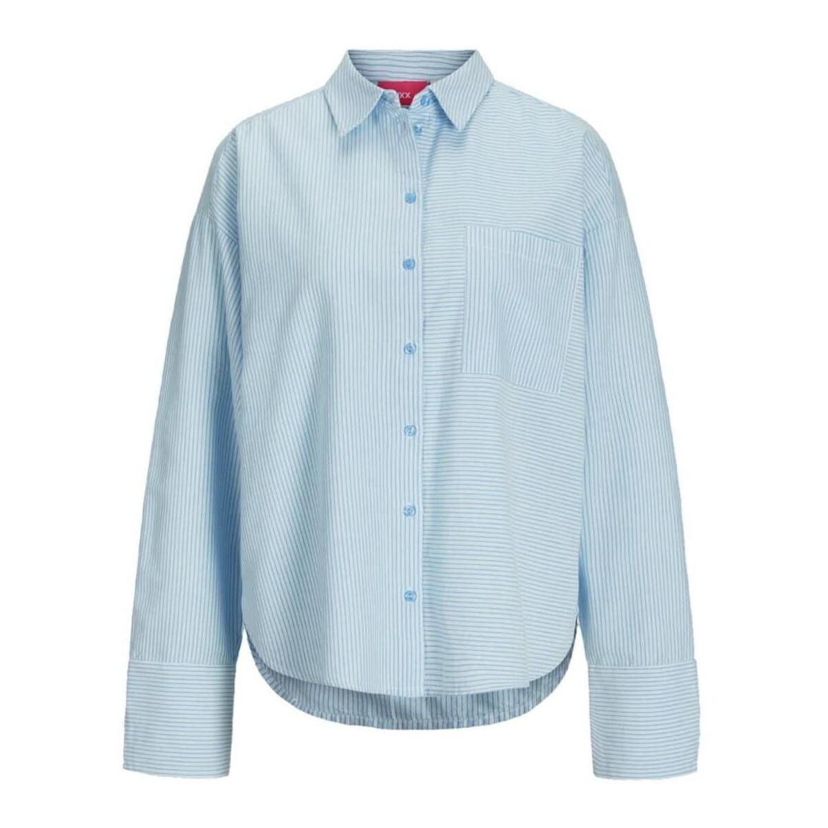 Πουκάμισο με μακριά μανίκια JJXX 12254936 blue/white