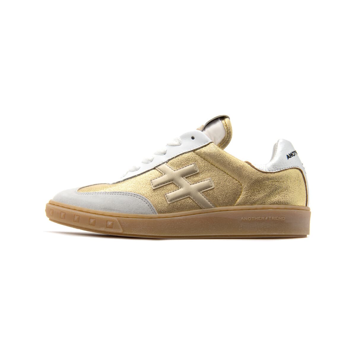 Sneakers Another Trend MANASLU METALLIC LEATHER RETRO SNEAKERS WOMEN