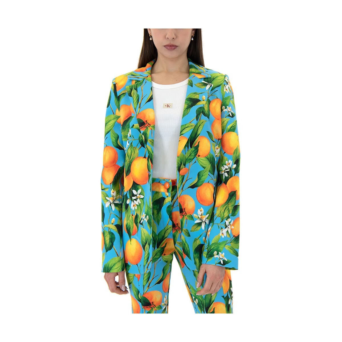 Σακάκια C.manolo SINGLE BREASTED PADDED SHOULDER SLIM FIT BLAZER WOMEN