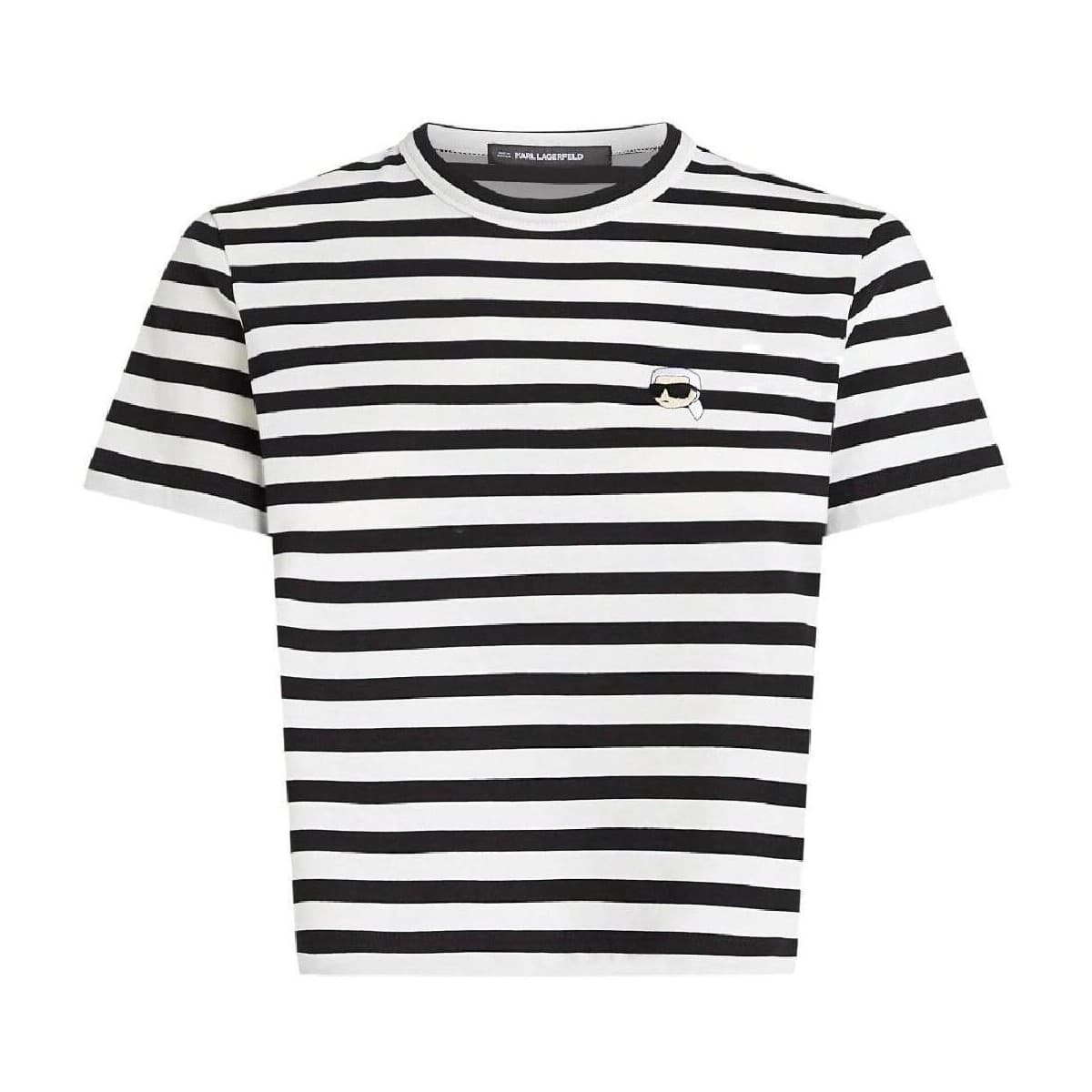 T-shirt με κοντά μανίκια Karl Lagerfeld A1W17099 1VE