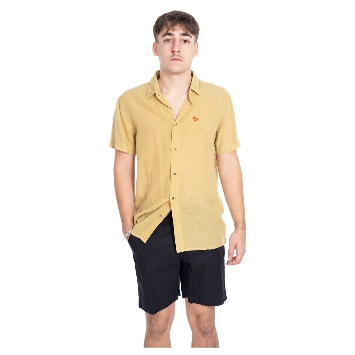 Πουκάμισο με κοντά μανίκια Isla Bonita By Sigris Ανδρικό Πουκάμισο